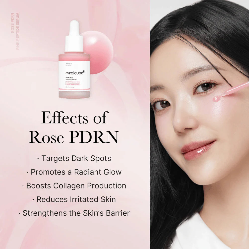 Medicube Pdrn Pink Peptide Serum 30ml